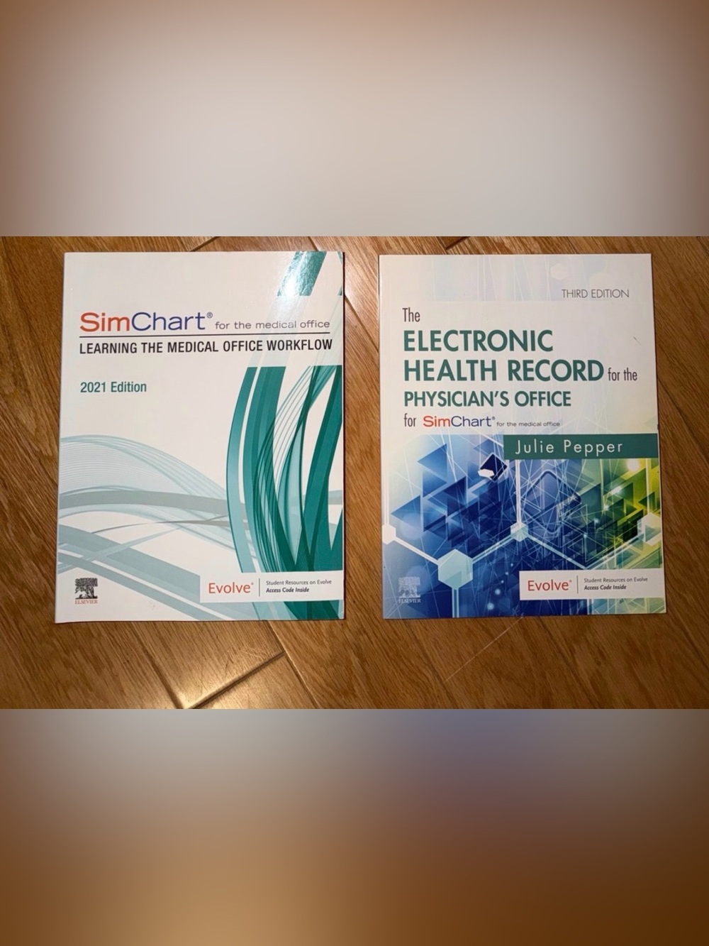SimChart Electronic Health Record Textbooks